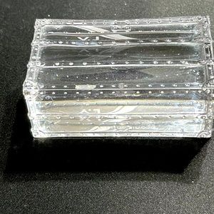 Louis Vuitton Crystal Trunk Paperweight with Dust bag